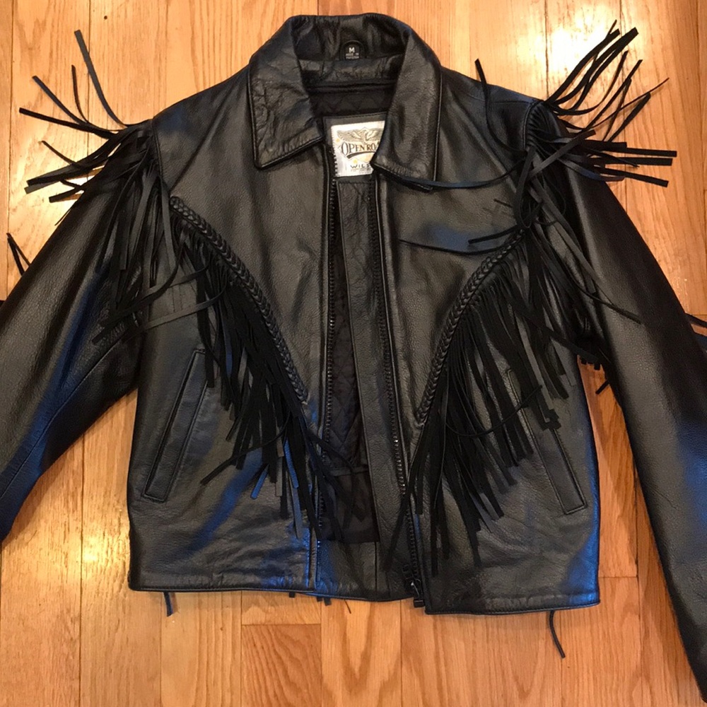 Wilson’s leather fringe jacket